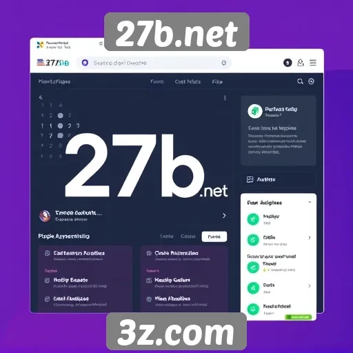 Análise da interface do usuário do 27b.net